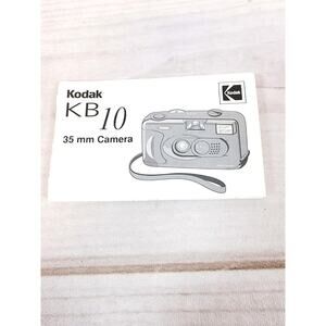 Kodak KB10 35mm Camera Instruction Manual Original OEM
